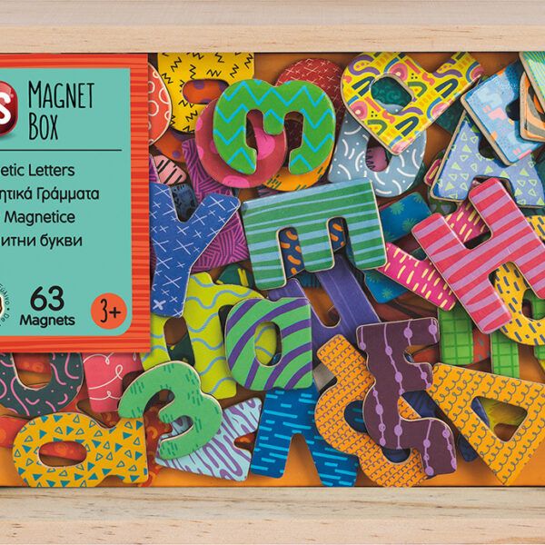 As company Magnet Box Wooden Letters Μαγνητικά Γράμματα 1029-64048