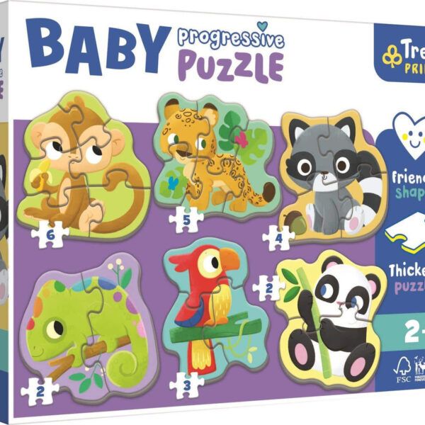 Παιδικό Puzzle Exotic Animals 22Pcs Για 2+ Ετών Trefl - skroutz.com.cy