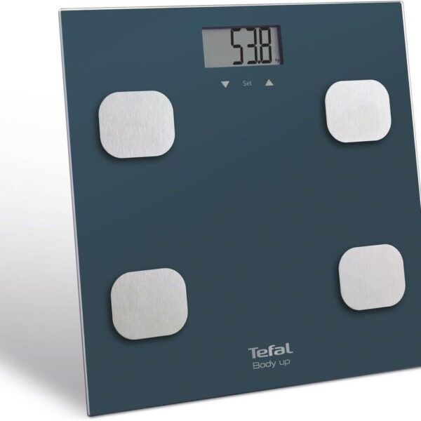 Tefal Body Up Ψηφιακή Ζυγαριά με Λιπομετρητή σε Navy Μπλε χρώμα BM2520 - skroutz.com.cy