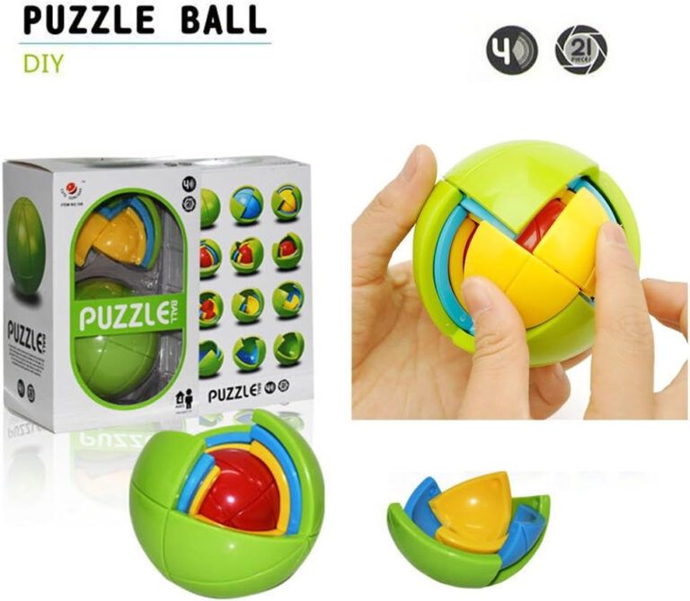 Εκπαιδευτικό Παιχνίδι η μπάλα της ΣΟΦΙΑΣ - 3D Wisdom Ball Puzzle - toys cyprus - toys - toyshop - milo toys cyprus