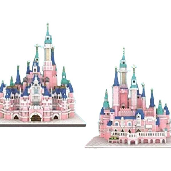 6300-Piece 3D Puzzle Κάστρο – Σετ Κατασκευής με Nano Blocks για Δημιουργικό Παιχνίδι & Εκπαίδευση