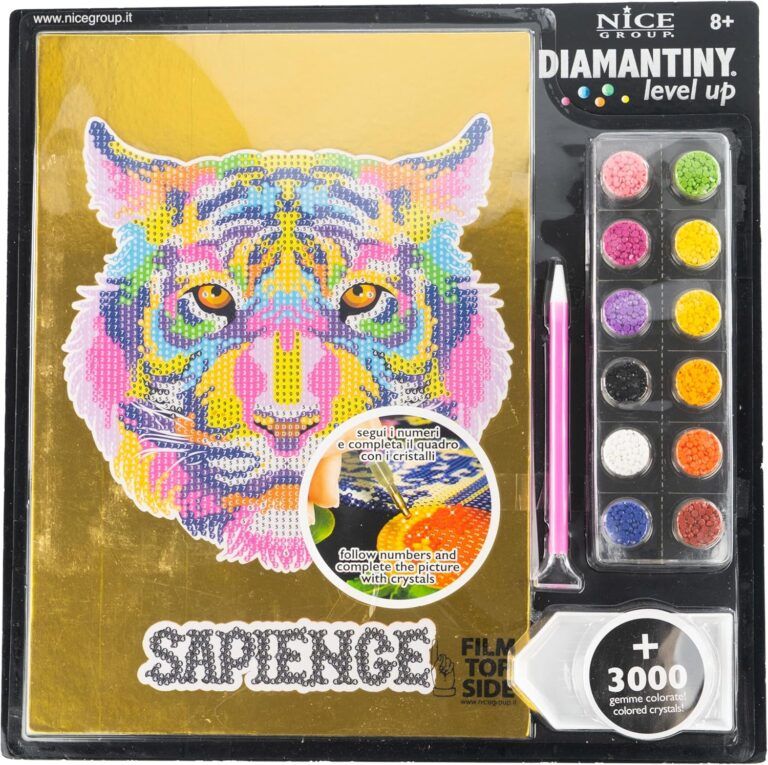 Diamantiny 96004 Level Up Nice Group Creative Art Diamond Painting Kit Creates Mosaic Pop Tiger Multicolor | Skroutz Cyprus