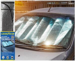 Goodyear Folding Sun Reflector 130X60Cm