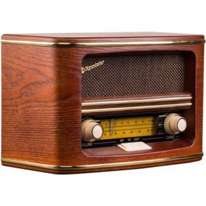 Roadstar Vintage Style HRA-1500/N Home FM/MW Wooden Radio - Ρετρο Ραδιοφωνο | Skroutz Cyprus