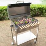 Stainless steel electric foukou BBQ με κάρβουνο – Φουκού Κύπρος