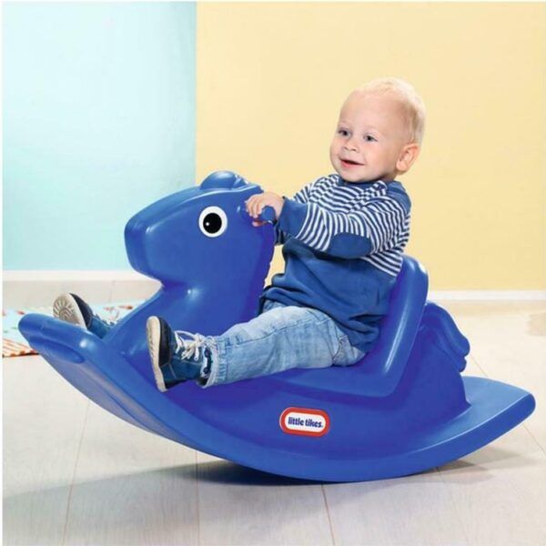 Little Tikes Rocking Κουνιστό Παιχνίδι Αλογάκι Για 12+ Μηνών Για Βάρος Έως 23Kg Μπλε