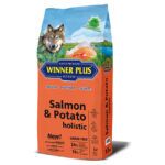 Winner Plus Holistic Salmon & Potato 12Kg – Φυσική Τροφή για Σκύλους με Σολομό & Πατάτα