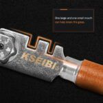 KSEIBI Six Wheel Cutter With Wood Handle 291320 - High Quality Glass Cutter