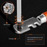 KSEIBI Six Wheel Cutter With Wood Handle 291320 - High Quality Glass Cutter