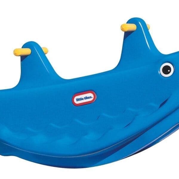 Little Tikes Τραμπάλα 103X41X47Εκ. Για 2+ Ετών Μπλε Φαλαινίτσα