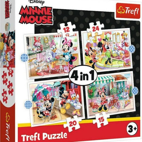 Παιδικό Puzzle Minnie Mouse 142pcs για 4+ Ετών Trefl