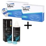 12 Μηνιαίοι Μαλακοί Φακοί Επαφής Soflens 59 (2 Πακέτα) + 1 Υγρό All In One 360ml – Μοναδική Τιμή Προσφοράς! | φακοι επαφης κύπρο | Skroutz Contact Lenses