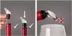 Vacu Vin 68897606 Experience Wine Set - Wine Pump Wine Pourer Waiter's Knife Replacement Stopper Black - skroutz cyprus