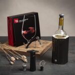 Vacu Vin 68897606 Experience Wine Set - Wine Pump Wine Pourer Waiter's Knife Replacement Stopper Black - skroutz cyprus