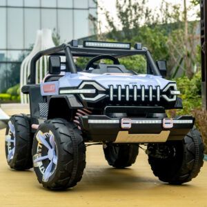 Kids Jeep Hzbb666 With Bluetooth - Ultimate Ride On For Young Explorers Light Blue - toy cyprus - toyshop - milo toys cyprus