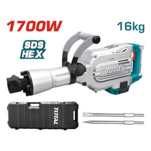 TOTAL ΗΛΕΚΤΡΙΚΟ ΣΚΑΠΤΙΚΟ ΚΑΤΕΔΑΦΙΣΤΙΚΟ SDS-HEX 1700W TH215456