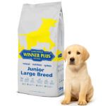 Winner Plus Junior Large Breed 18kg Ξηρά Τροφή για Κουτάβια Μεγαλόσωμων Φυλών με Κοτόπουλο και Σολομό | winner plus cyprus