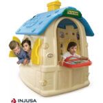 INJUSA 2031 Παιδικό Σπιτάκι Chocolate Cottage με Διαστάσεις 128x128x149 cm | Skroutz Toy Shop Cyprus