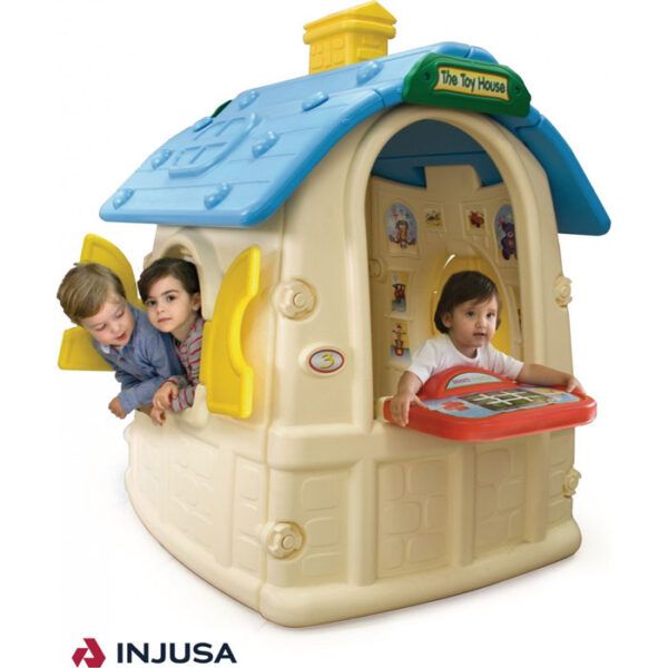 INJUSA 2031 Παιδικό Σπιτάκι Chocolate Cottage με Διαστάσεις 128x128x149 cm | Skroutz Toy Shop Cyprus