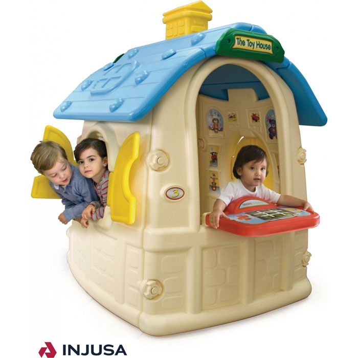 INJUSA 2031 Παιδικό Σπιτάκι Chocolate Cottage με Διαστάσεις 128x128x149 cm | Skroutz Toy Shop Cyprus