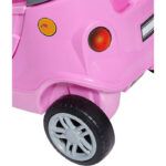 Roof Car Pink Παιδικό Ποδοκίνητο Αυτοκίνητο με Μουσική και Ανθεκτική Κατασκευή | Skroutz Toy Shop Nicosia