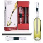 3-in-1 Stainless Steel Wine Chiller Stick with Aerator and Pourer Rapid Iceless Wine Cooler Wine Bottle Cooling Rod | Skroutz Cyprus
