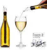 3-in-1 Stainless Steel Wine Chiller Stick with Aerator and Pourer Rapid Iceless Wine Cooler Wine Bottle Cooling Rod | Skroutz Cyprus