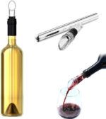 3-in-1 Stainless Steel Wine Chiller Stick with Aerator and Pourer Rapid Iceless Wine Cooler Wine Bottle Cooling Rod | Skroutz Cyprus