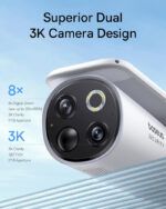 Baseus Security S1 Pro Outdoor Self Rotating Solar 3K 2-Cam Kit White | Skroutz Κύπρου | solar camera | Κάμερες Παρακολούθησης - Ασφαλείας
