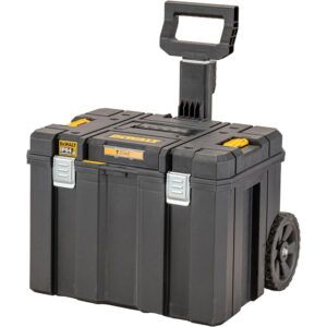 Dewalt TSTAK Τροχήλατο Πλαστικό Μπαούλο Μεταφοράς και Αποθήκευσης Εργαλείων Π63.5xB51.2xΥ43.2cm DWST83347-1 | Skroutz Cyprus | Tools Cyprus