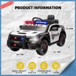 Licensed DODGE Kids Police Car Children 12v | Skroutz Toy Shop Nicosia | ηλεκτροκινητα αυτοκινητα παιδικα