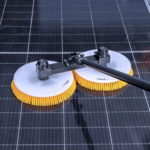 Solar Panel Cleaning Brush (Dual Brush) 7.5M | Skroutz Cyprus | Βούρτσα Καθαρισμού Φωτοβολταϊκών