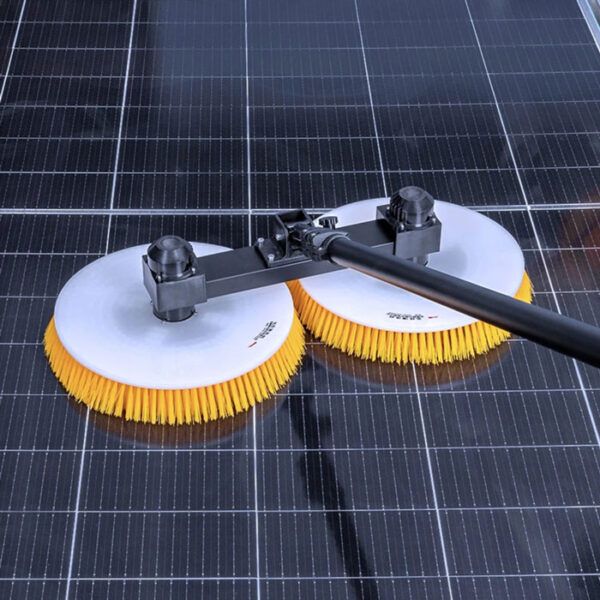 Solar Panel Cleaning Brush (Dual Brush) 7.5M | Skroutz Cyprus | Βούρτσα Καθαρισμού Φωτοβολταϊκών
