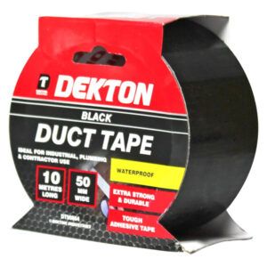 DEKTON 50MM X10M BLACK CLOTH DUCT TAPE DT90864 | Skroutz Cyprus