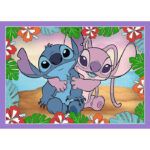 Puzzle 4in1 Crazy Day Lilo and Stitch Trefl 34633 | Toys Cyprus | Milo Toy Shop Cyprus | Skroutz Toys Lakatamia