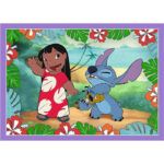 Puzzle 4in1 Crazy Day Lilo and Stitch Trefl 34633 | Toys Cyprus | Milo Toy Shop Cyprus | Skroutz Toys Lakatamia