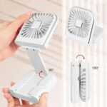 Breeze Rechargeable 4-in-1 Neck Fan 5w | Skroutz.com.cy