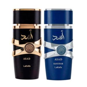Gift Set Lattafa Asad 5th Anniversary Edt 2Pc
