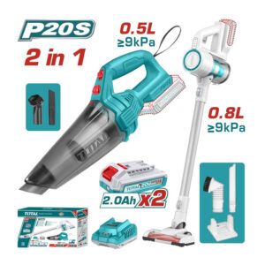 Total TOSLI29832E Επαναφορτιζόμενο Σκουπάκι Χειρός 20V | Skroutz Cyprus
