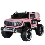 Jeep Rubicon 4x4 Ροζ – Διθέσιο Ηλεκτροκίνητο Όχημα Περιπέτειας με Στυλ! 12V | 2 Θέσεις | Γονικός Έλεγχος | Skroutz Toy Shop Cyprus