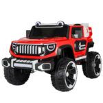 Jeep Rubicon 4×4 Κόκκινο – Διθέσιο Ηλεκτροκίνητο Όχημα Περιπέτειας με Στυλ! 12V | 2 Θέσεις | Γονικός Έλεγχος | Toy Shop Lakatamia | Milo Toy Shop Nicosia