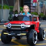 Jeep Rubicon 4×4 Κόκκινο – Διθέσιο Ηλεκτροκίνητο Όχημα Περιπέτειας με Στυλ! 12V | 2 Θέσεις | Γονικός Έλεγχος | Toy Shop Lakatamia | Milo Toy Shop Nicosia